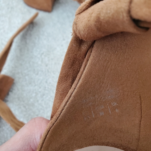 Aldo ankle lace suede block heel sandal - Picture 10 of 10